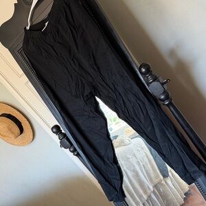 Black Women’s Elastic Waist Jeans - Classic Black